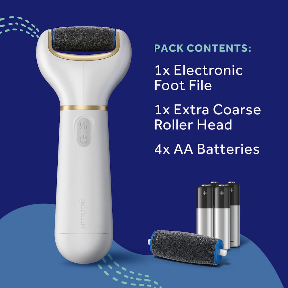 Amope® Pedi Perfect™ Advanced Electronic Foot File