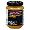 Nuts To You: Cashew Butter + Macadamia and Pistachio Crunch