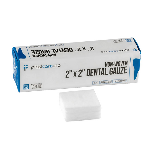 1000 4 Ply 2x2 Inch Non Woven Sponges Non Sterile Dental Gauze