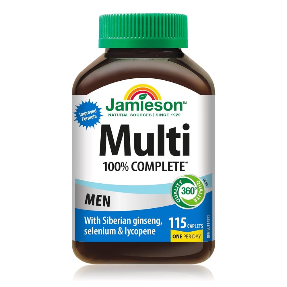 100% Complete Multivitamin for Men 115 ct.