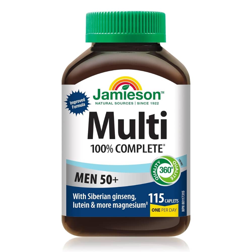 100% Complete Multivitamin for Men 50+ - 115 ct.