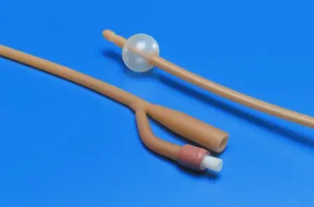 Bx/10 Kenguard 2-Way Silicone-Coated Foley Catheter 22Fr 5Cc Latex