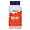 NOW: Biotin 5,000 mcg Veg Capsules