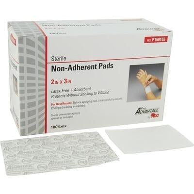 Pro Advantage® Non-Adherent Pads, 2" x 3" (Box 100 pcs)