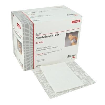 Pro Advantage® Non-Adherent Pads, 3" x 4" (Box 100 pcs)