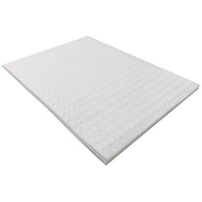 Pro Advantage® White Dental Bibs, 2-ply with poly (Case 500 pcs)