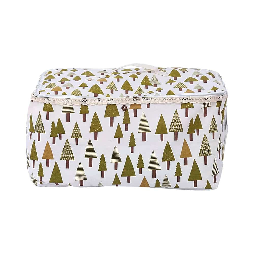 Cartoon Style Desktop Storage Bag Basket Quilt Cupboard Organizer Bags(#4)