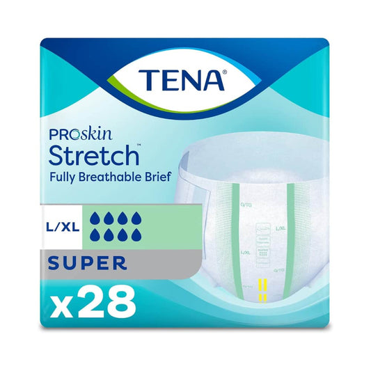 Adult Incontinence Brief, Super Absorbency, Large, Green