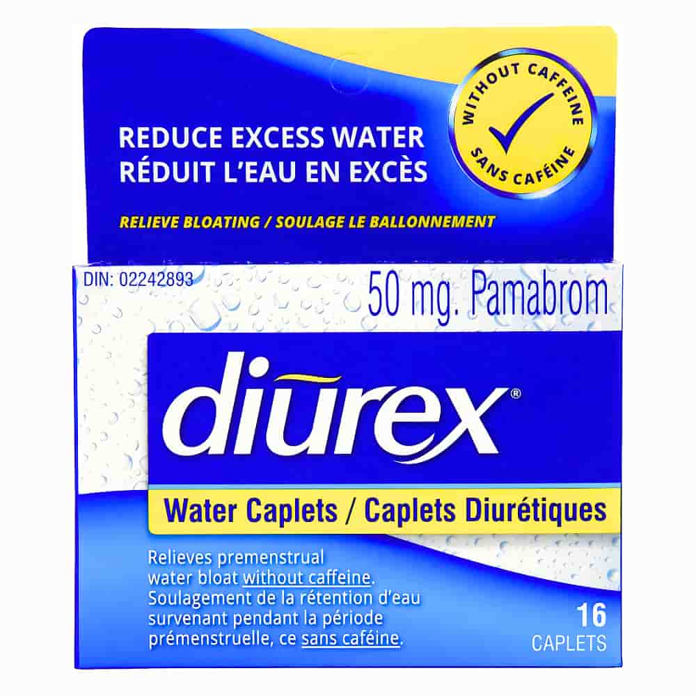 Diurex Water Caplets Caffeine Free 16ct