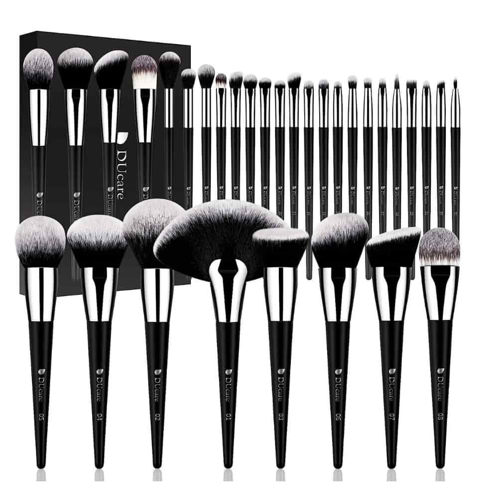 Ducare 32-Piece Kabuki Makeup Brush Set