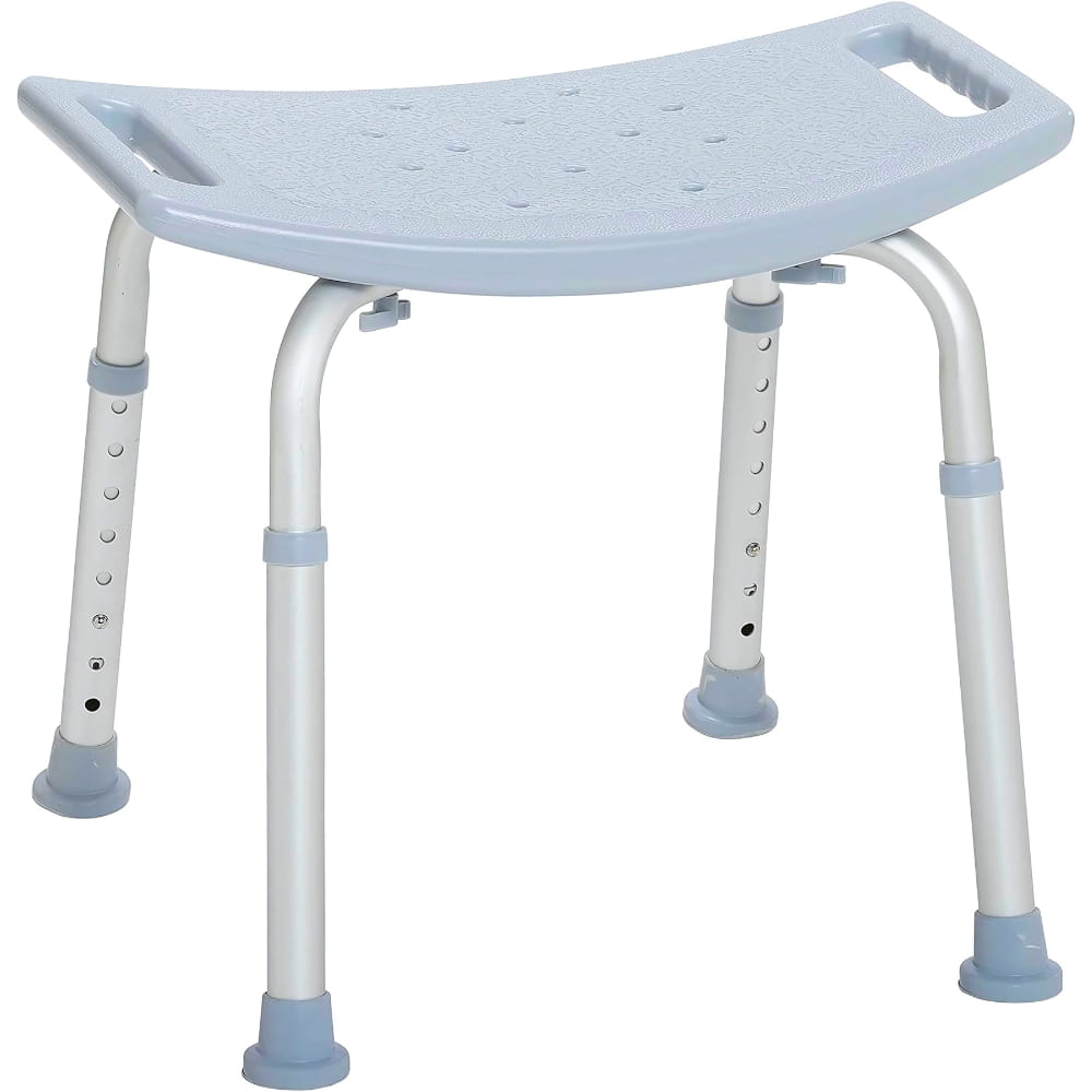 Deluxe Aluminum Shower Bench without Back