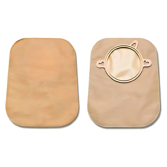 CENTERPOINTLOCK CLOSE POUCH 7-1/2" BEIGE WITH FILTER,COMFORTWEAR,2-3/4"  FLANGE BX/15