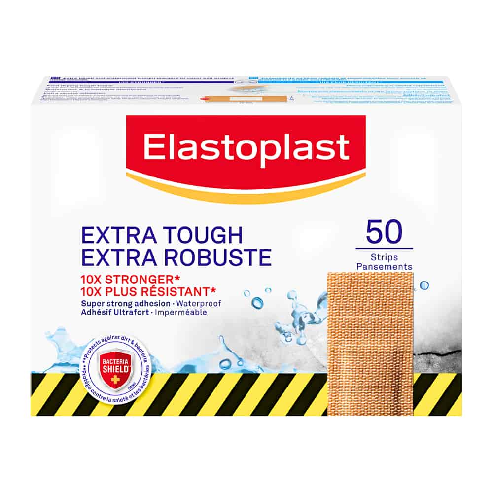 Elastoplast Extra Tough Waterproof Strips 50s