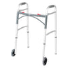 DRIVE 2 WHEELED WALKER ALUMINUM FOLDING ADULT SILVERDRIVE 2 WHEELED WALKER ALUMINUM FOLDING ADULT SILVER