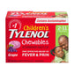 Children's Medicine, Fever & Pain, Chewable Tablets, Grape