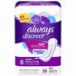 Discreet Heavy Long Incontinence Pads, 39 Count