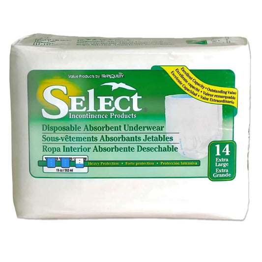 Disposable Absorbent Underwear, X-Large