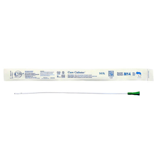 Cure Male Straight Tip Intermittent Catheter