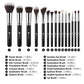 Classic Black Essential Face & Eye Brush Set
