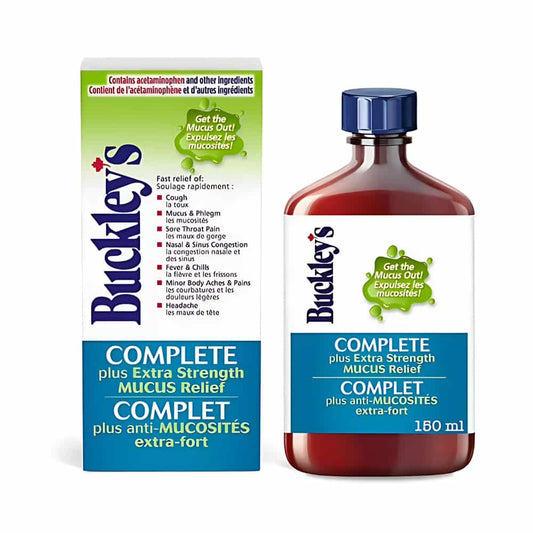 Buckley's®  Mucus Relief Cough Cold & Flu Syrup Sucrose-Free 150mL
