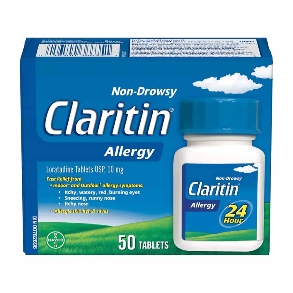Claritin Allergy Medicine, 24-Hour Non-Drowsy Relief 10 mg, 50 Tablets