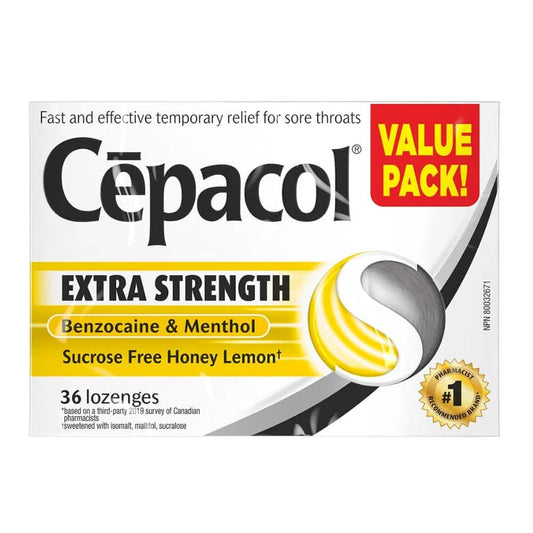 Cepacol Sensations Honey & Lemon - 36s
