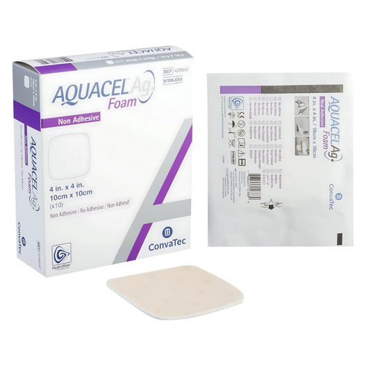 ConvaTec 420642 AQUACEL Ag Foam dressing. Ag Adhesive