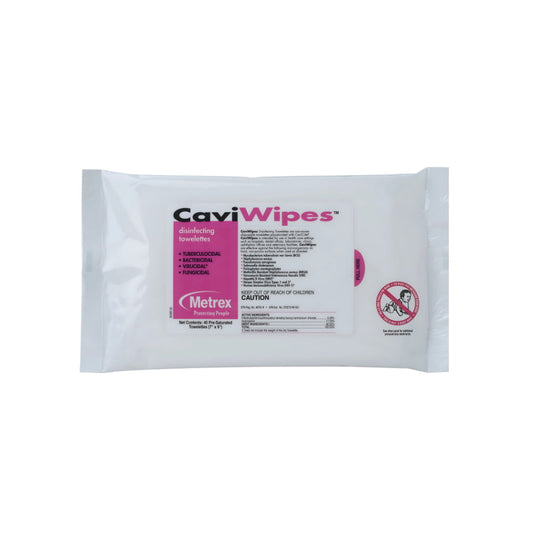 Cleaners &amp; Deodorizers Metrex Research CaviWipes Surface Disinfectant 13-1224