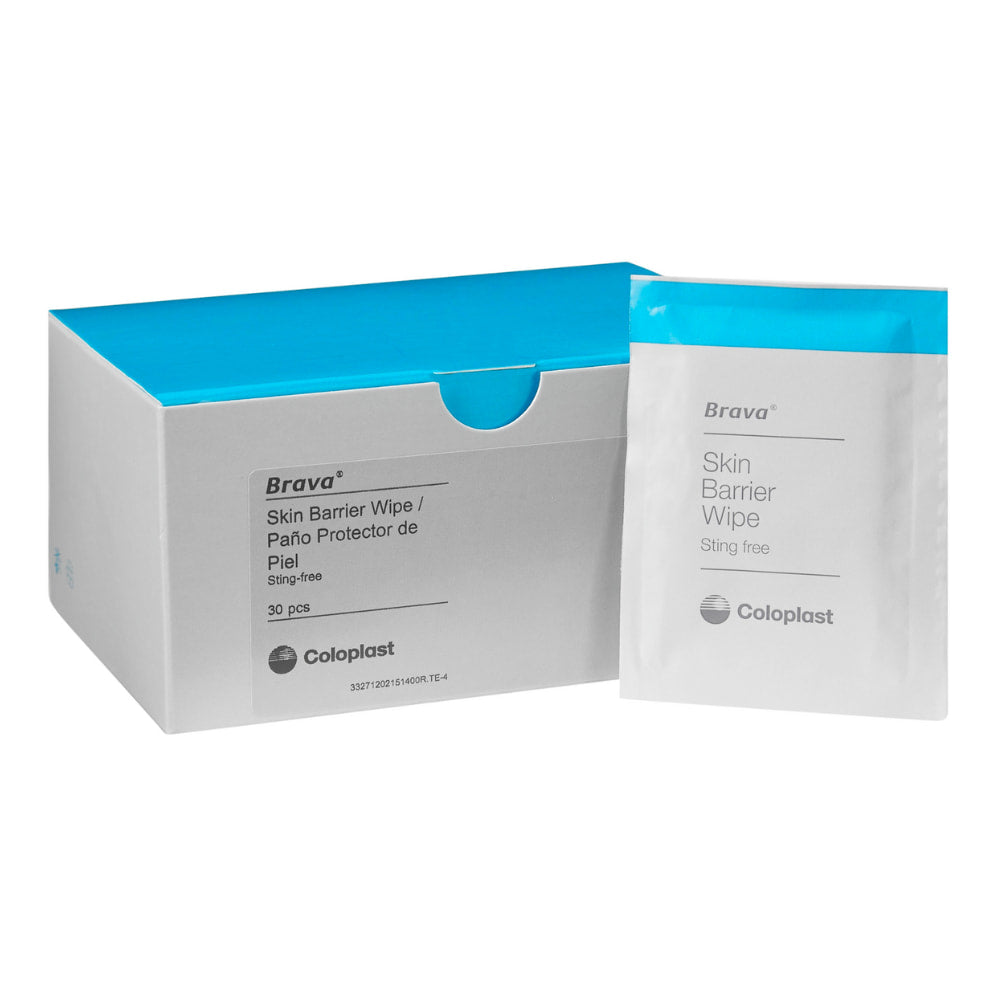 Coloplast Brava Skin Barrier Wipes Item 12021