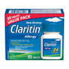 Claritin Allergy Medicine, 24-Hour Non-Drowsy Relief 10 mg, Value Pack, 85 Tablets