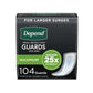 Depend Incontinence Guards for Men - Maximum Absorbency - 104 Count