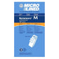 DVC Micro-Lined Paper Replacement Bags Type M Fit Kenmore Blue Magic and LG Canister Vacuums - 3 Bags