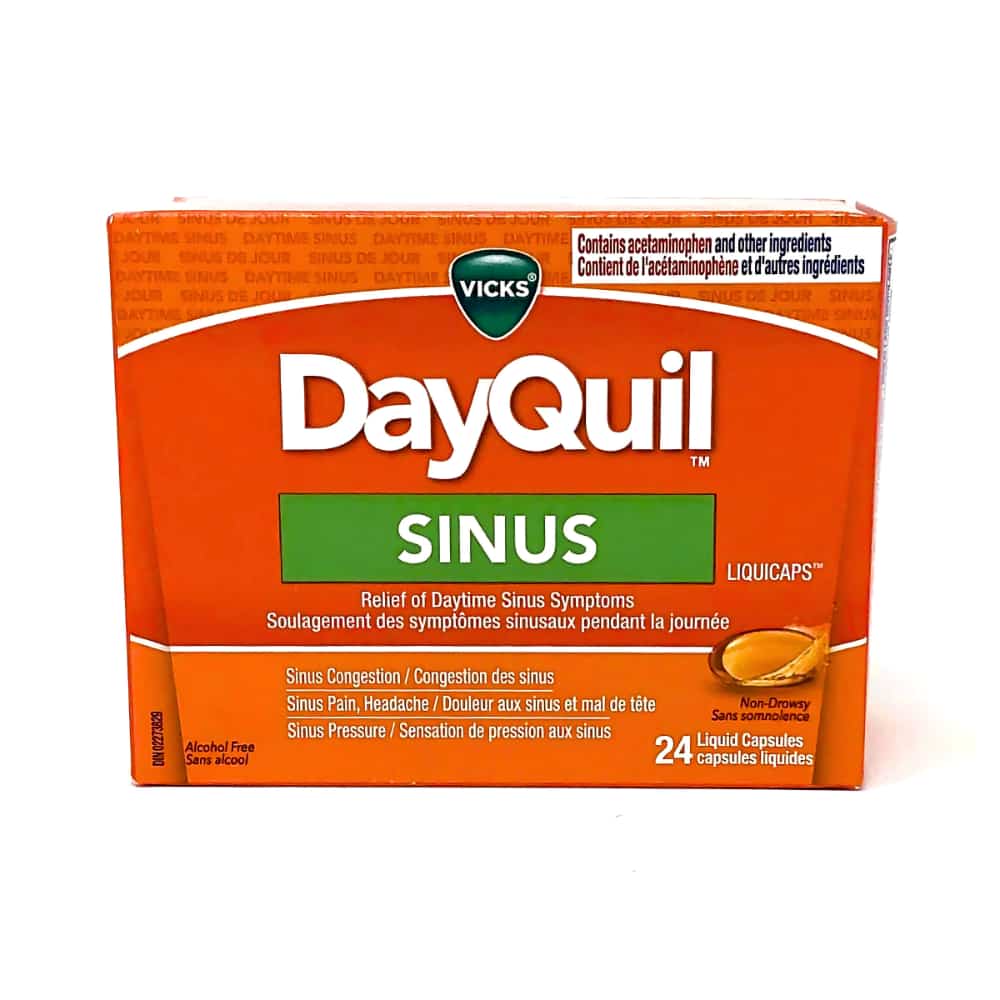 DayQuil Sinus Liquid Capsules, 24 Count