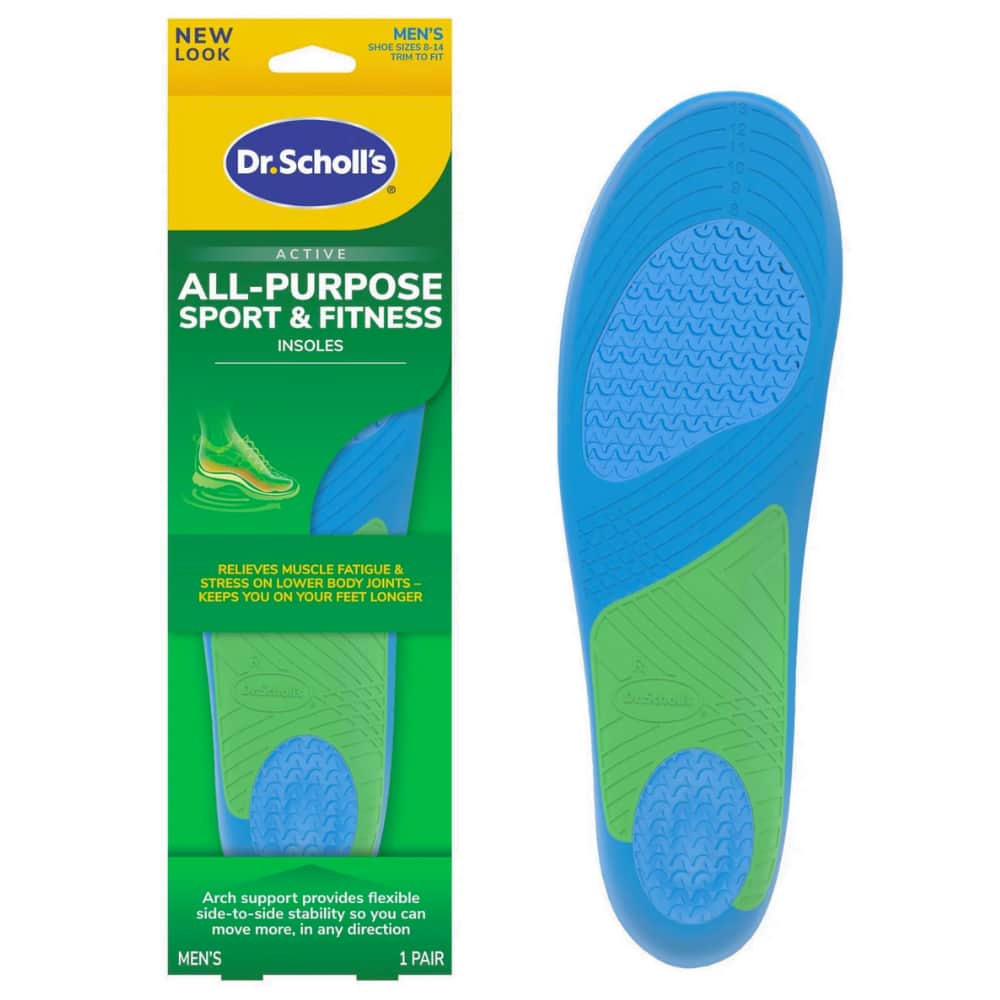 Dr. Scholl’s® Athletic Series Sport Insoles, Men's, Sizes 8-14