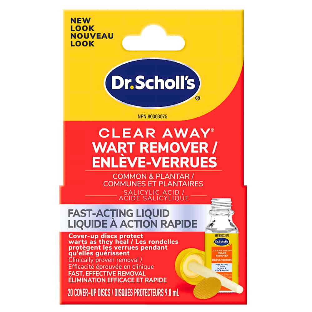 Dr. Scholl’s® Clear Away® Wart Remover Fast Acting Liquid