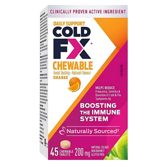 Cold-FX Chewable - Orange - 45s