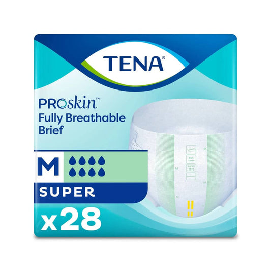 Adult Incontinence Brief, Super Absorbency, Medium, Green