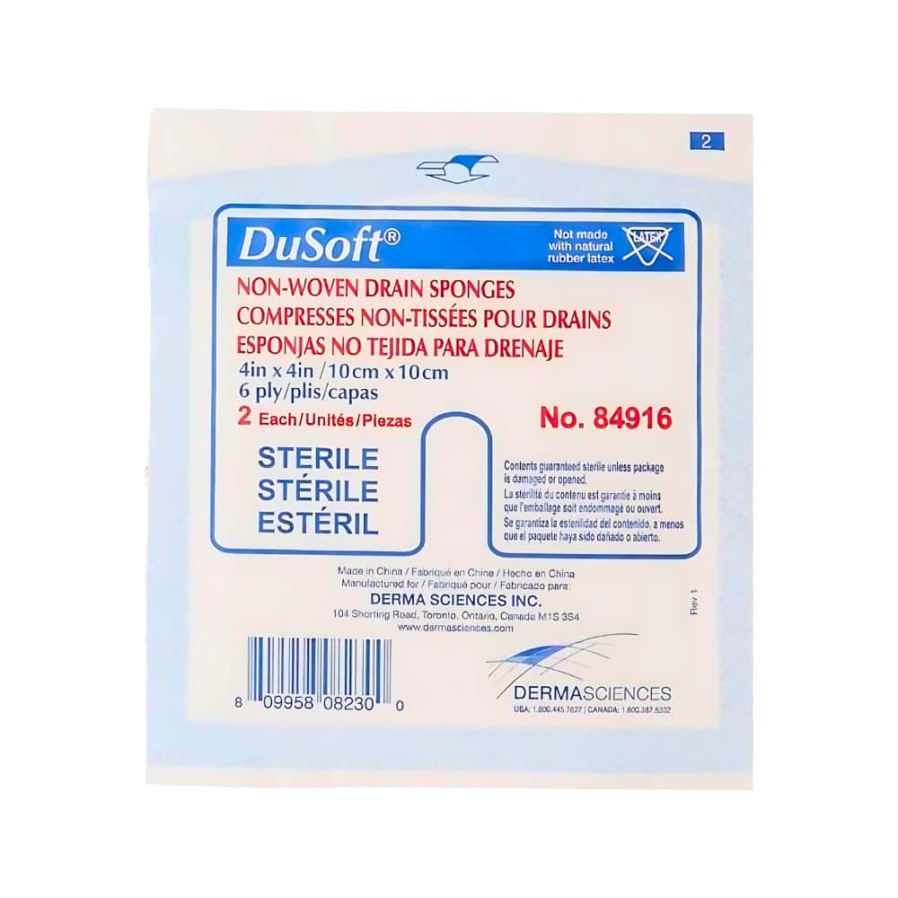Derma DuSoft Non-Woven Sponge (Case 10 of 200 pcs)
