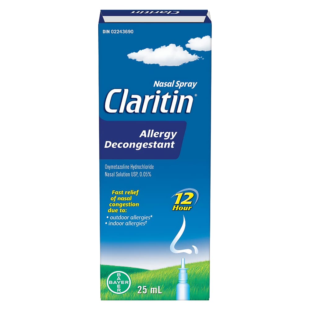 Claritin Allergic Congestion Relief Pump