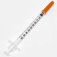1mL Insulin Syringes 100 BD Box 100 pcs