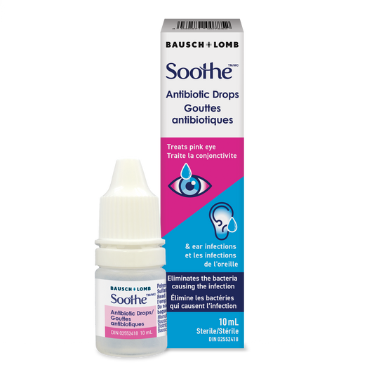 Polysporin Plus Pain Relief Ear Drops, 10mL