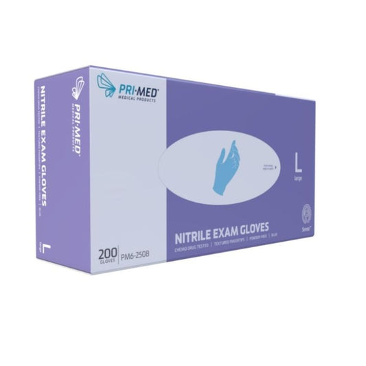 PRIMED® Sustain™ Biodegradable Nitrile Exam Gloves (200 per box), X-Large