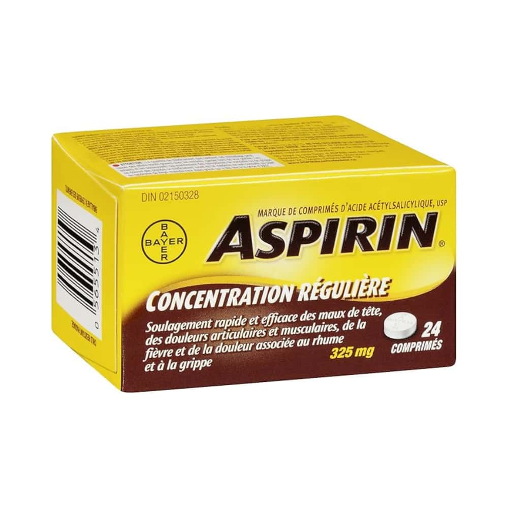 ASPIRIN 325mg tablets - 24s