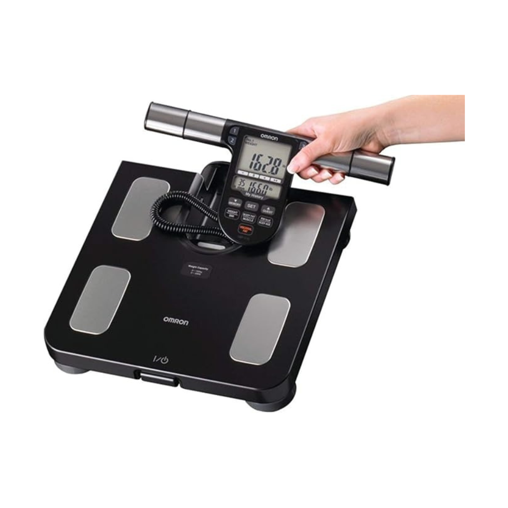 Omron Body Composition Monitor with Scale - 7 Fitness Indicators &amp; 90-Day Memory
