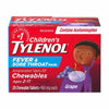 Children's Medicine Fever and Sore Throat, Chewables, Grape