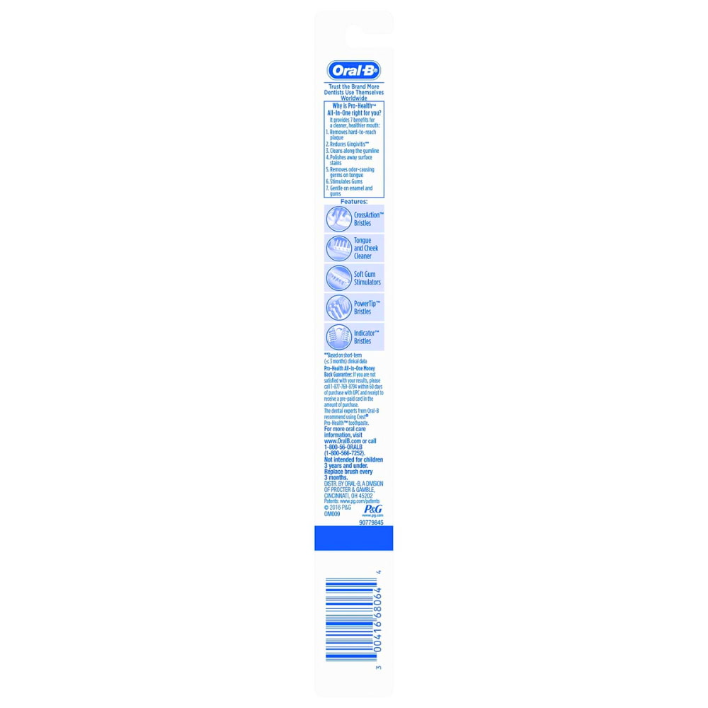 ORAL B CROSS ACT PROHLTH 40MED