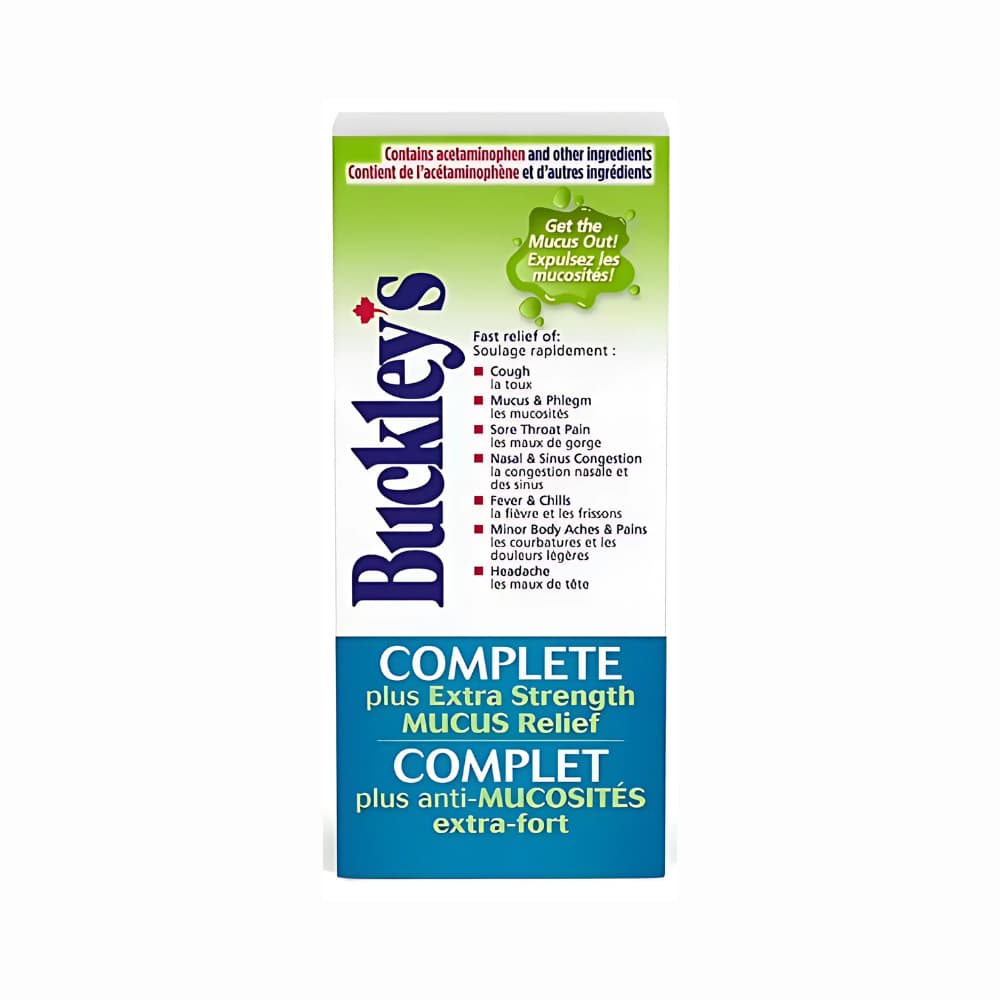 Buckley's®  Mucus Relief Cough Cold & Flu Syrup Sucrose-Free 150mL