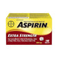 ASPIRIN Extra Strength 500mg, Fast & Effective Relief of Migraines, Headaches, Joint & Body Pain, Fever, Pain from Cold & Flu, 100 Tablets