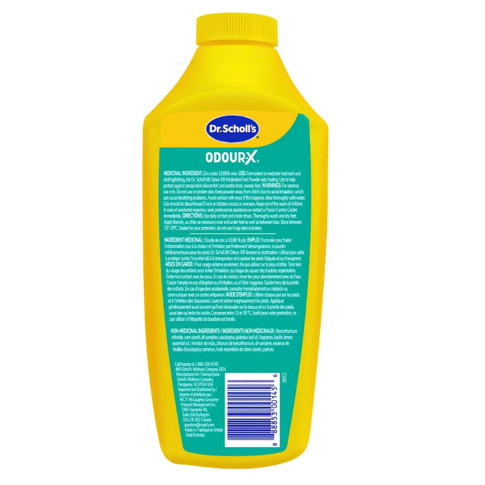 Dr. Scholl's Odour Destroyers Medicated Foot Powder - 311g