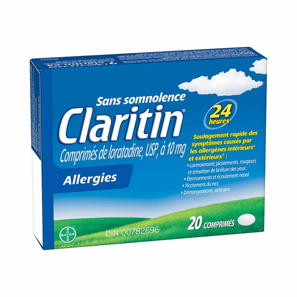 Claritin Allergy Medicine, 24-Hour Non-Drowsy Relief 10 mg, 20 Tablets